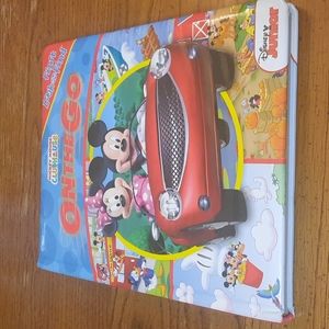 Mickey Mouse Clubhouse On the Go Look and Find children's hard cover book